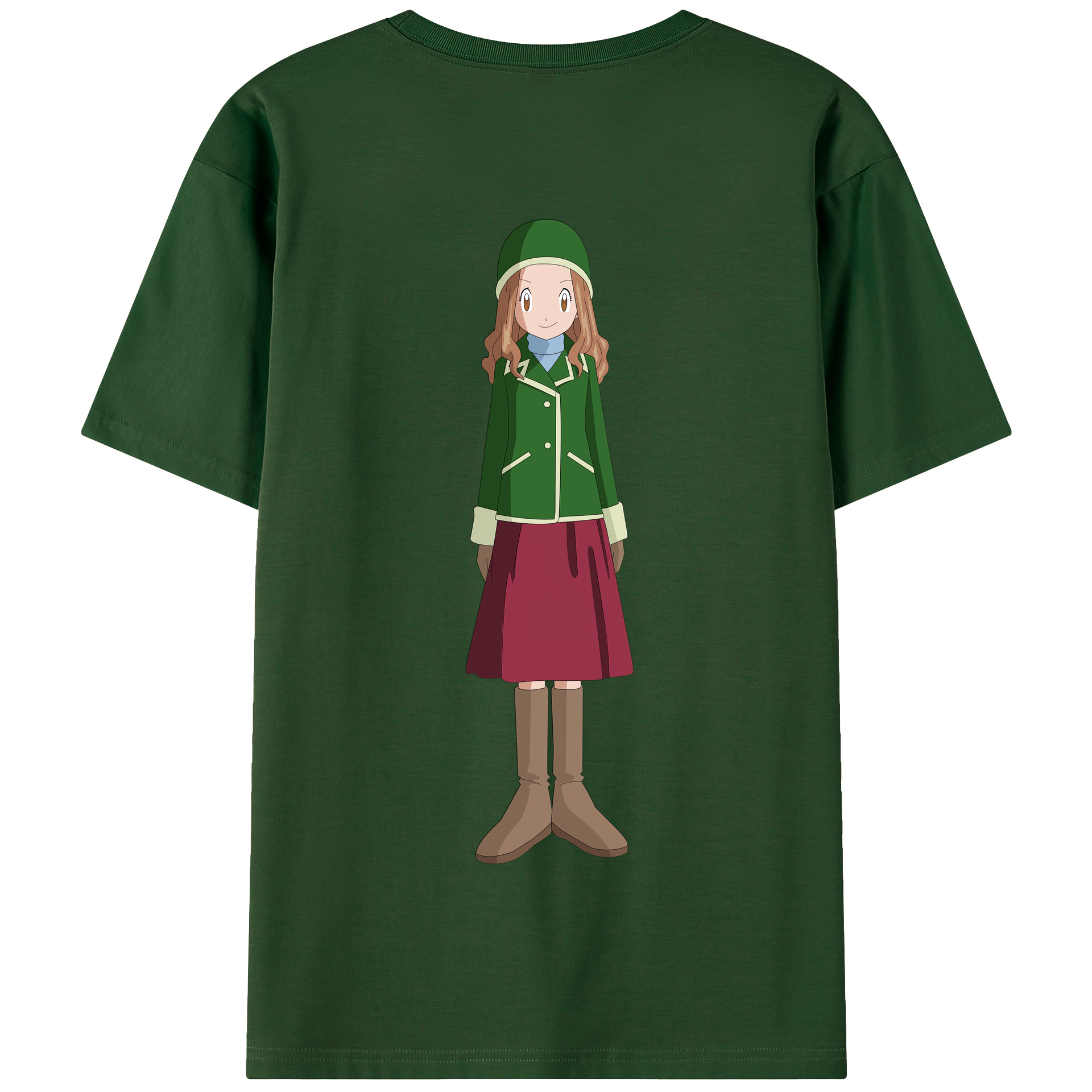 （画像用） Digimon デジタルモンスター/デジモン 綿100％半袖Tシャツ（背面プリント）